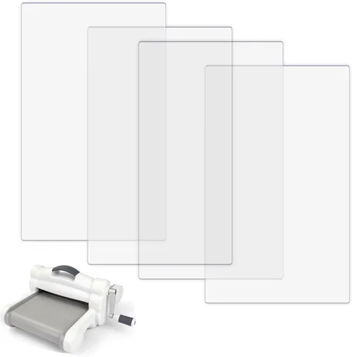Vista 14 de 2 unidades/1 par de almohadillas de corte compatibles con máquina de troquelado BSP y BS Switch Plus, placas de corte de plástico de policarbonato