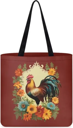 Vista 28 de Upetstory Bolsa de lona reutilizable para compras de comestibles