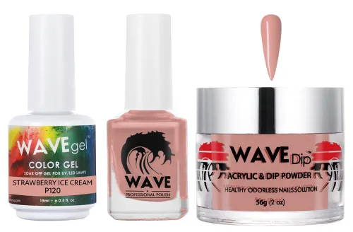Vista 103 de WAVEGEL - Juego de gel de remojo, laca de uñas y polvo acrílico a juego - Colección Simplicity - #P109 Blizzard