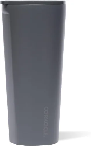 Vista 11 de Corkcicle Vaso térmico clásico – Vaso de acero inoxidable con tapa, triple aislamiento para bebidas calientes y frías, tapa inastillable, apto