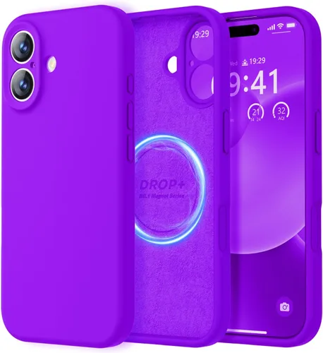 Vista 356 de LOVE 3000 Diseñada para Funda iPhone Air, Silicona Premium [Compatible con Magsafe][Forro de Microfibra Suave Anti-Rayones] Funda Protectora