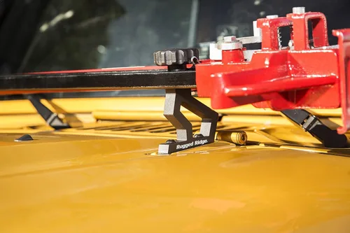 Vista 6 de Rugged Ridge 11586.04 Soporte de montaje de gato; Jeep Wrangler JK 07-18