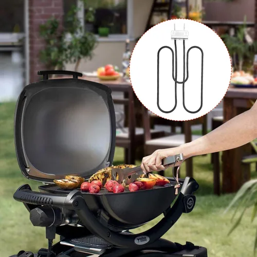 Vista 7 de Stanbroil Repuesto de elemento calefactor para parrilla Weber Q140, Q1400, pieza de elemento calefactor eléctrico para Weber 80342, 80343, 65620