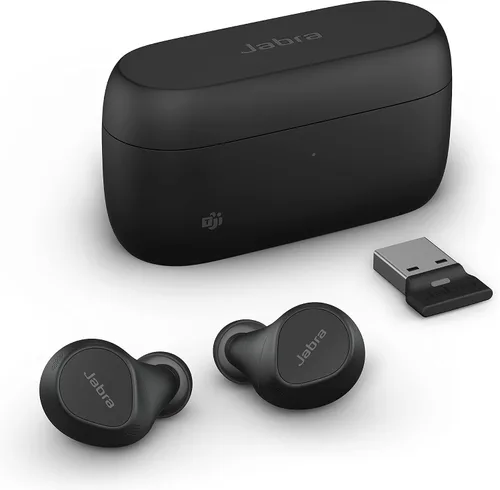 Vista 14 de Jabra Evolve2 - Auriculares inalámbricos con Bluetooth con cancelación activa de ruido y tecnología de voz multisensor, certificados para funcionar