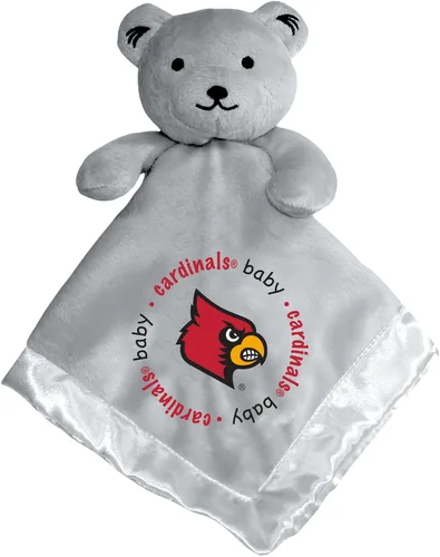 Vista 13 de Baby Fanatic Oso de seguridad gris - NCAA - Con licencia oficial Snuggle Buddy