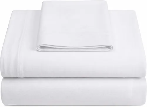 Vista 4 de DESTINY CRESCENT BEDDING Juego de sábanas cómodas de algodón de 3 piezas, tamaño individual XL, 100% algodón, transpirables y refrescantes