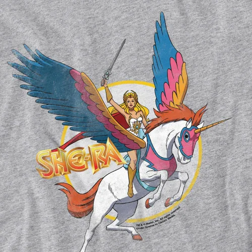 Vista 2 de Popfunk She-Ra and Swiftwind - Camiseta y pegatinas para mujer