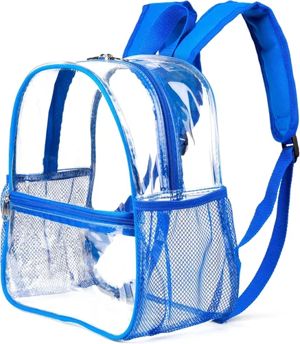 Vista 34 de Keepcross Mochila transparente de 12 x 6 x 12 pulgadas para eventos de estadio, bolsa transparente para estadios, eventos deportivos, festivales