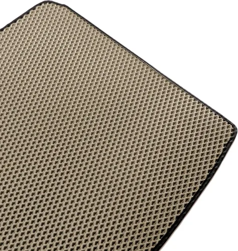 Vista 5 de Alfombrilla de maletero de carga personalizada para Mazda CX-3 2015-2023 - Bandeja de forro de maletero fácil de limpiar (beige)