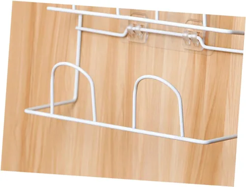 Vista 10 de ARTIBETTER Zapatero montado en la pared de 3 piezas, organizador de zapatos de doble capa para entrada, baño, dormitorio, diseño resistente, ahorro