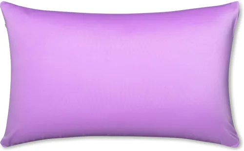 Vista 143 de PILLOWY Almohada Decorativa de 12" x 20" - Crema Durazno: 1 PIEZA Almohada de Microperlas Premium de Lujo con Tela de Nylon/Spandex 85/15. Siempre