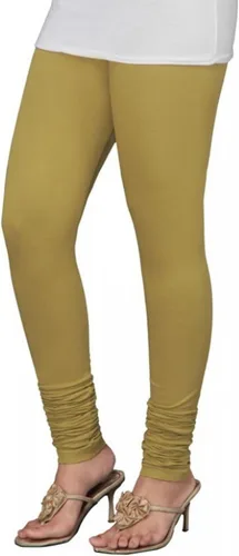 Vista 55 de ladyline Leggings Churidar elásticos de algodón para mujer Extra largos de longitud completa de cintura alta Talla regular y grande Pantalones
