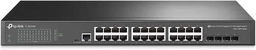 Vista 8 de TP-Link TL-SG2008 V3 8 puertos Gigabit Smart Managed Switch Omada SDN Integrado IPv6 Enrutamiento estático L2/L3/L4 QoS, IGMP y agregación