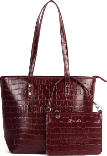 Vista 26 de Chinllo Bolso de mano para mujer, bolso mediano con asa superior