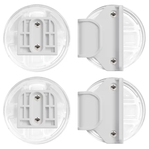 Vista 16 de HAMOPY Puerta retráctil para bebé, 33 pulgadas de alto, se extiende hasta 55 pulgadas de ancho, puertas de bebé duraderas con bloqueo automático
