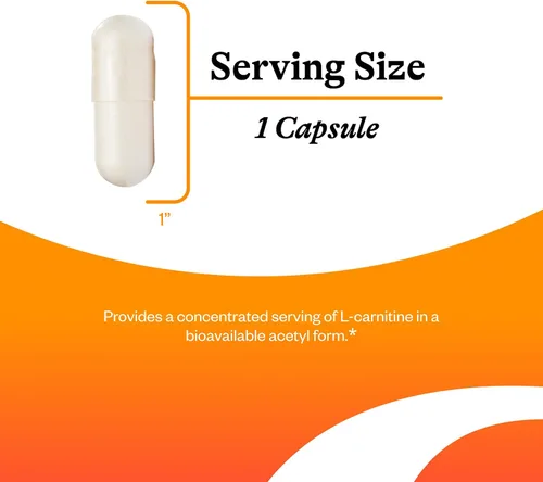 Vista 3 de Seeking Health Acetyl-L-Carnitine - Suplemento de acetil-L-carnitina - Apoya la energía, el metabolismo de las grasas saludables y la salud