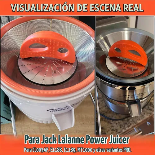 Vista 3 de Crescent Tool compatible con Jack Lalanne Power Juicer Parts para CL003AP E1188 E1189 MT1000 Piezas de repuesto de exprimidor Accesorios