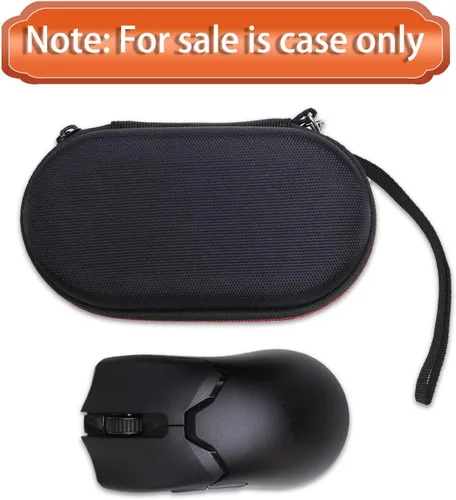 Vista 6 de LTGEM Funda rígida de EVA para Razer Viper V2 Pro Hyperspeed Wireless Gaming Mouse - Bolsa protectora de viaje para almacenamiento