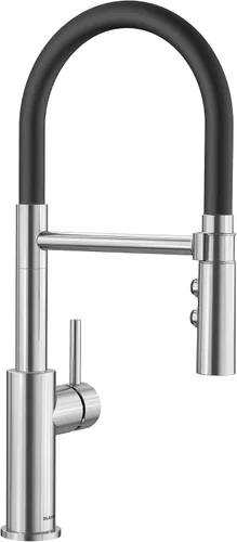Vista 12 de BLANCO 402447 CATRIS Flexo Semi-Pro Pull-Down Grifo De Cocina De Arco Alto 1.5 GPM - Cromo