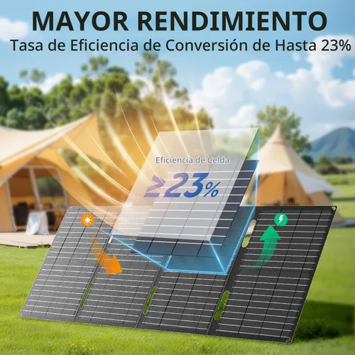 Vista 4 de HOWEASY Estación de energía portátil 300W, 222Wh generador solar Gris