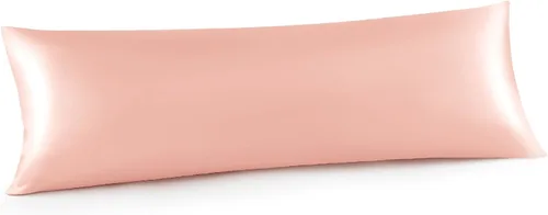 Vista 64 de INFIIXSO Funda de almohada de seda de morera, para cabello y piel, tamaño estándar, cremallera oculta, 20 x 26 pulgadas, suave y refrescante