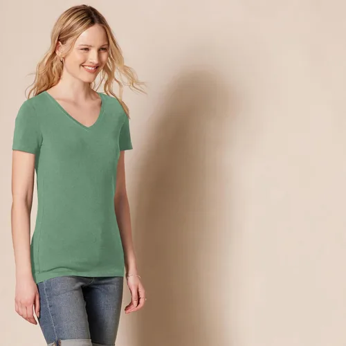 Vista 10 de Amazon Essentials Women's Regular-Fit Short-Sleeve Crewneck T-Shirt