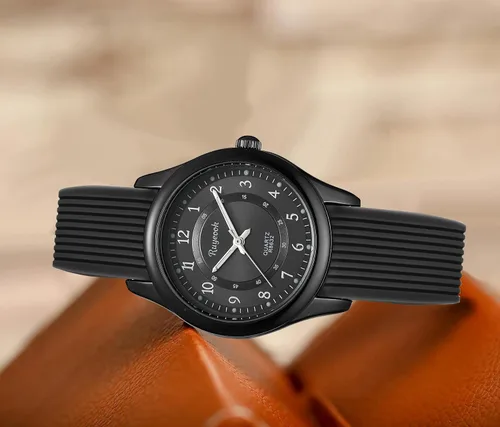 Vista 7 de Reloj de pulsera para enfermera, fácil de leer, correa de silicona, resistente al agua, de segunda mano, para mujer