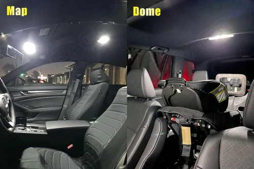 Vista 3 de Avalon - Kit de 13 luces LED para interiores Toyota Avalon 2013 2014 2015 2016 2017 2018 blanco 6000K paquete de iluminación LED interior + luces
