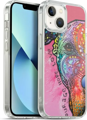 Vista 235 de Oficial Dean Russo perros 3 suave funda de Gel para Apple Iphone 7 Plus/8 Plus, Amy