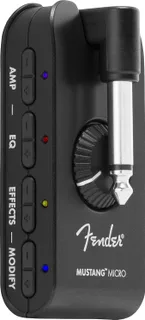 Fender Mustang Micro Amplificador de Auriculares, con 2 años de garantía