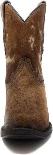 Vista 4 de Corral Botines Concho Marrón para Mujer C3586