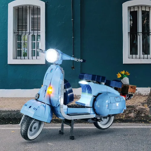 Vista 3 de Lightailing Luz LED para Lego 10298 Vespa 125 Modelo de bloques de construcción - NO incluido el juego de modelos