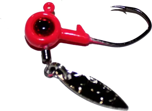 Vista 5 de Juego de 25 piezas de cabeza de plantilla y plástico con hojas - Paquete completo para atrapar cangrejos, bluegill, graves y más Double Catch Fishing