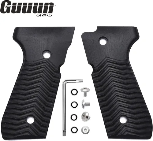 Vista 2 de Guuun Beretta 92 Grips G10 Tamaño Completo Beretta 92fs 96 Grips Standard ECG Texture