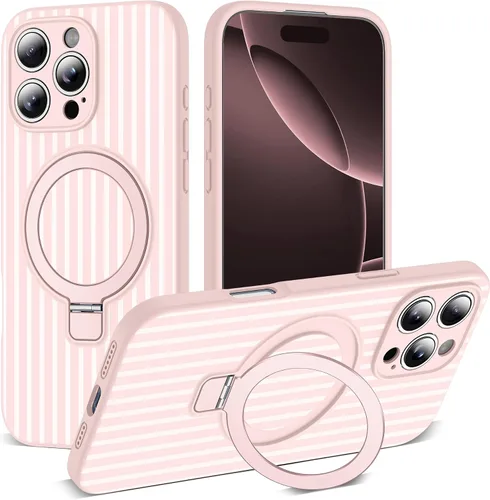 Vista 28 de SKYLMW Funda diseñada para iPhone 11 con soporte magnético invisible Compatible con Mag-Safe, a prueba de caídas de grado militar, a prueba