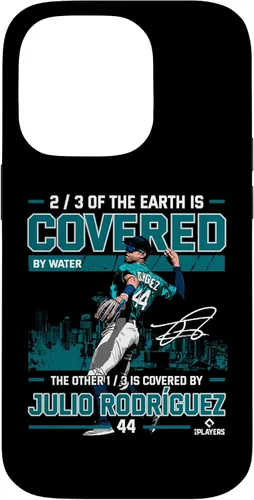 Vista 17 de Funda para iPhone 16 Julio Rodríguez Seattle MLBPA
