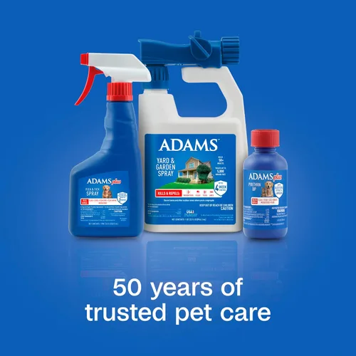 Vista 7 de ADAMS Plus - Dip de pulgas de piretrina para perros y gatos, mata y repele pulgas, garrapatas, piojos, mosquitos, mosquitos y moscas, para perros