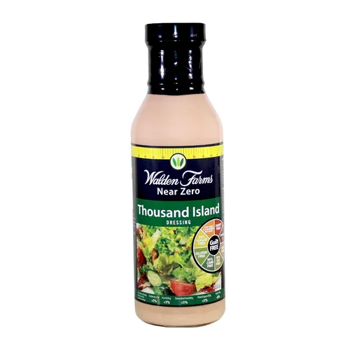 Vista 23 de Walden Farms Vinagreta balsámica de pera y blanca, sin calorías, sin gluten, baja en carbohidratos, apta para dieta cetogénica, vegana, sin azúcar