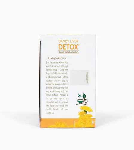 Vista 5 de Lifestyle Awareness Tés, té de desintoxicación de hígado Dandy sin cafeína, 20