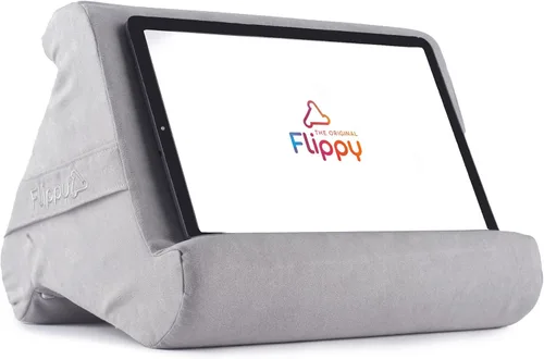 Vista 10 de Flippy Soporte de almohada original para tablet y soporte para iPad, regalo para amantes de los libros y lectores, soporte multiángulo