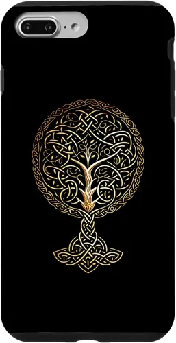 Vista 9 de Funda con nudo celta con símbolo vikingo nórdico para iPhone 15