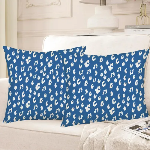 Vista 11 de Fukeen Juego de 2 fundas de almohada de playa de verano de 16 x 16 pulgadas, conchas de mar, conchas de coral y estrellas de mar y estrellas de mar