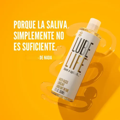 Vista 8 de LubeLife Lubricante a base de agua - Lubricante personal para hombres, mujeres y parejas, tamaño de viaje, no mancha, fácil de limpiar, seguro