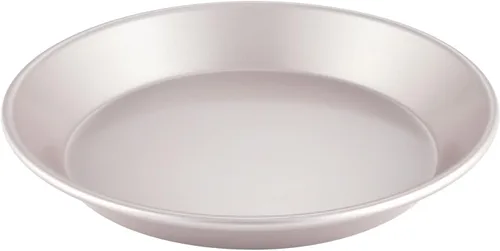Vista 11 de CHEFMADE Bandeja para pizza, 7 pulgadas antiadherente para panqueques para hornear al horno (oro champán)
