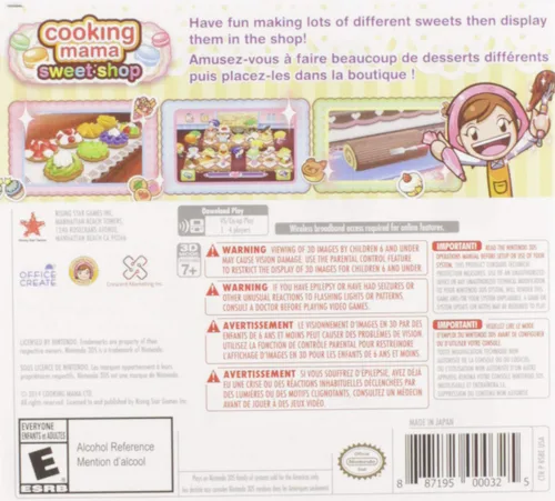 Vista 2 de Cooking Mama Sweet Shop - Nintendo 3DS