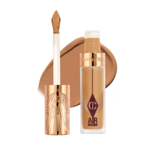 Vista 31 de Charlotte Tilbury AIRbrush Corrector de desenfoque impecable – Corrector para ojeras, manchas y más – Hidratante, cobertura completa con un acabado