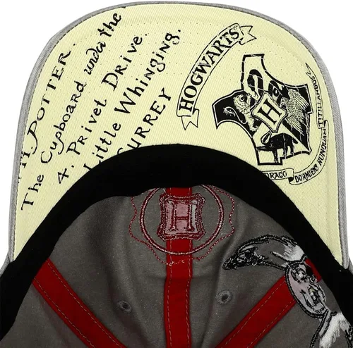Vista 7 de Bioworld Harry Potter 9 34 Patch Dad Hat para hombre