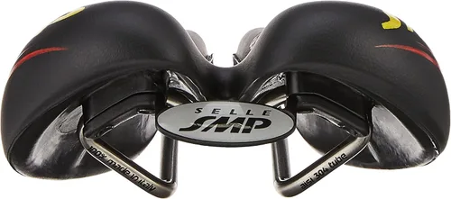 Vista 5 de Selle SMP TRK - Sillín medio extremo, negro/amarillo/rojo