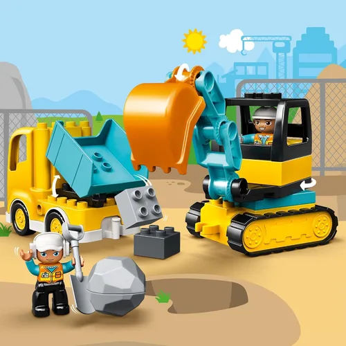 Vista 6 de LEGO DUPLO 10931 - Bloques de construcción para niños pequeños, juguetes de construcción de aprendizaje y educación para preescolar, regalo