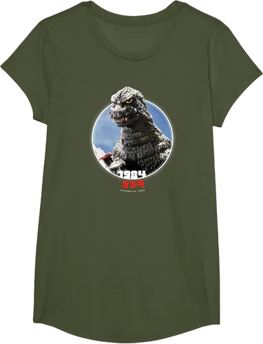 Vista 72 de Godzilla 1984 El regreso de Godzilla Icons of Toho - Camiseta pequeña Negro